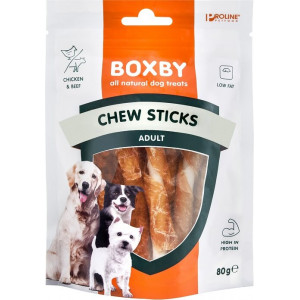 Boxby Chew Sticks med Kylling til hunde