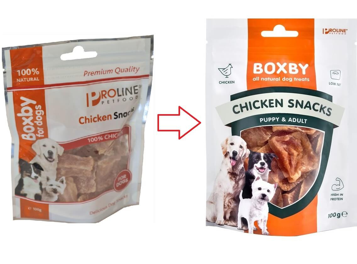 Boxby Chicken Snacks til hund