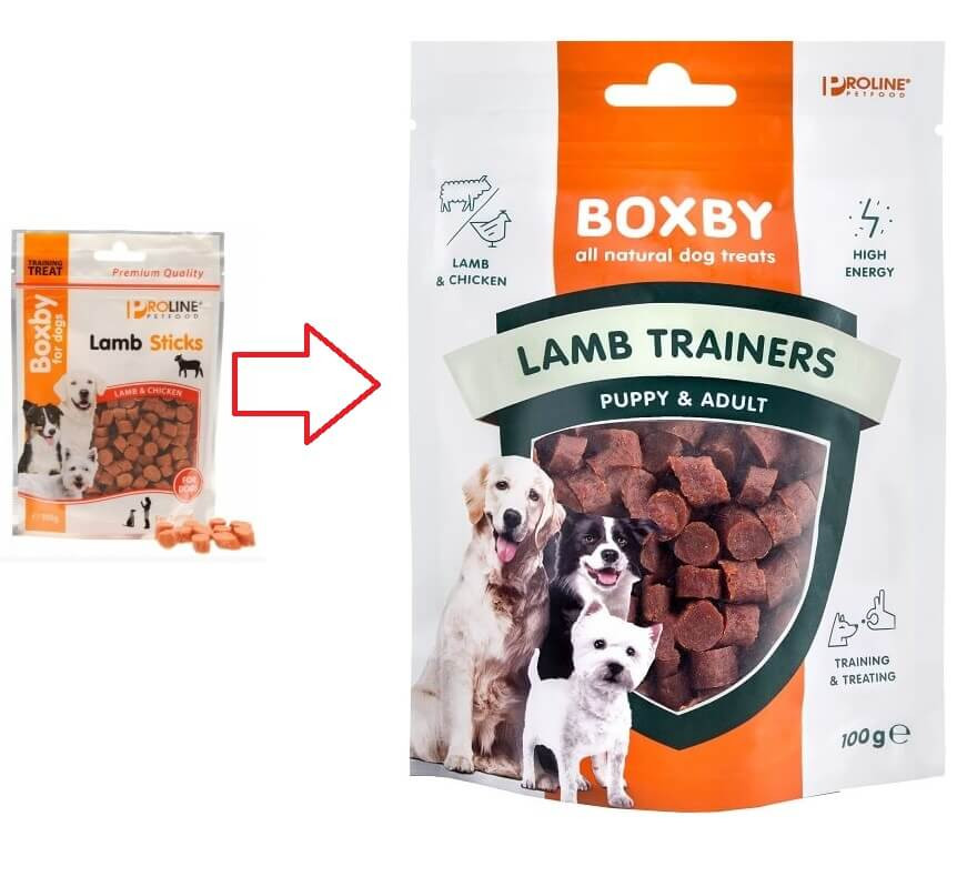 Boxby Lamb Trainers snack til hunde