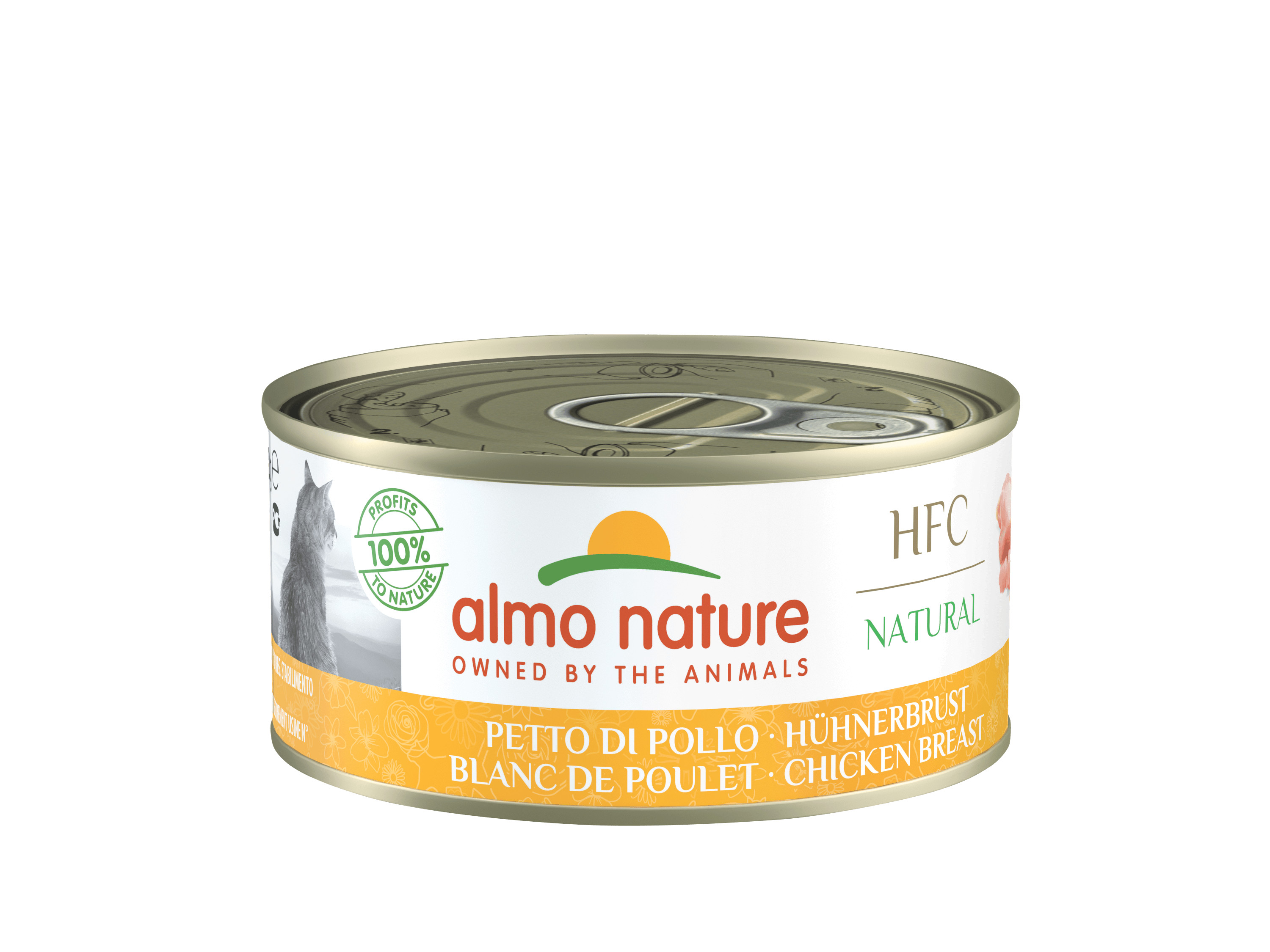 Almo Nature HFC Natural kyllingebryst vådfoder til katte (150 g)