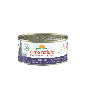 Almo Nature HFC tun, kylling, skinke kattefoder (150 g)