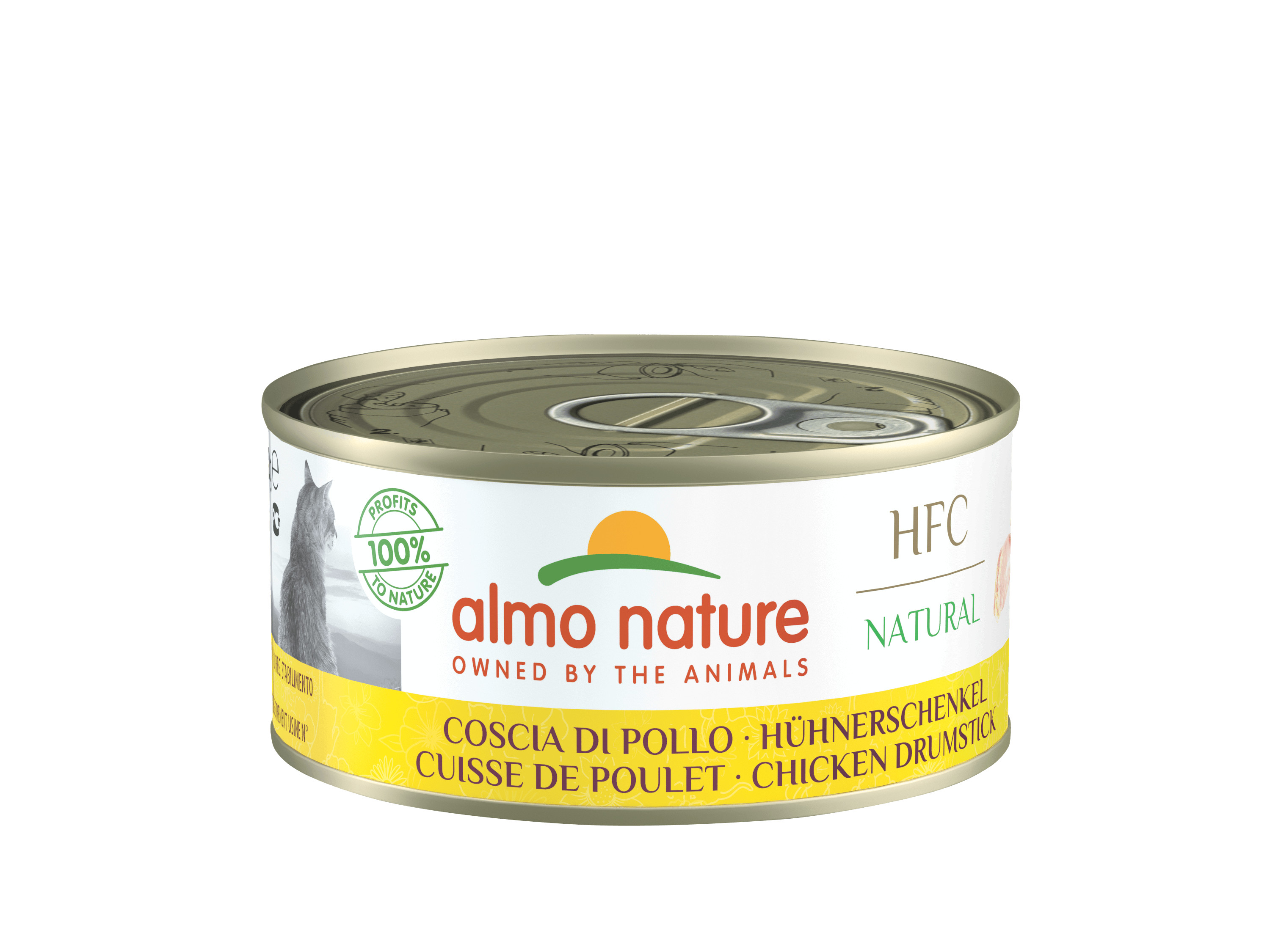 Almo Nature HFC Natural kyllingelårkød vådfoder til katte (150 g)