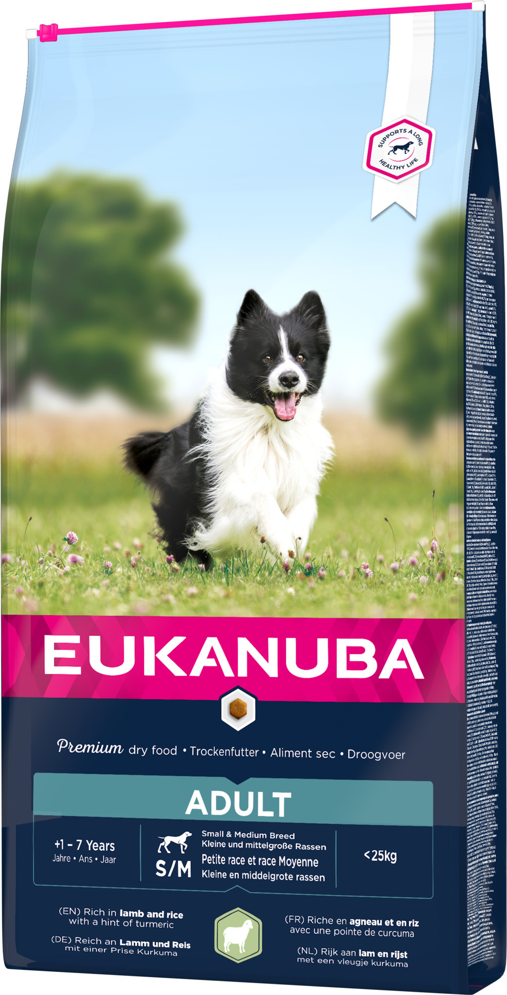 Eukanuba Adult Small & Medium Lam & Ris hundefoder