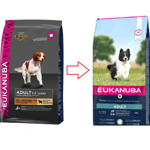 Eukanuba Adult Small & Medium Lam & Ris hundefoder