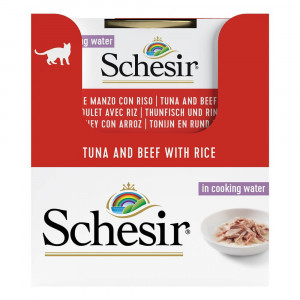 Schesir Zuivere tonijn en rund met rijst