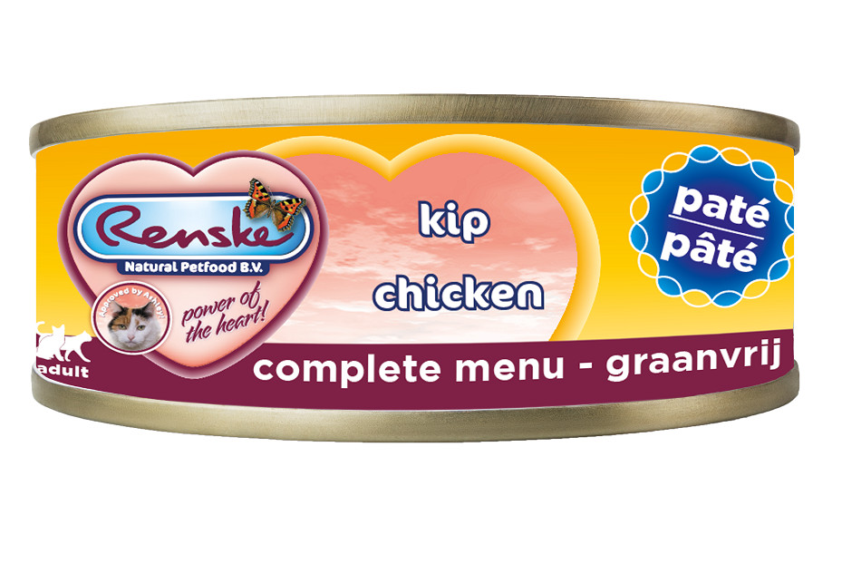 Renske paté med kylling vådfoder til katte (70 g)