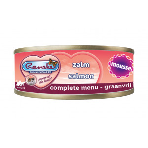 Renske mousse m. laks våd kattefoder (70 gr)