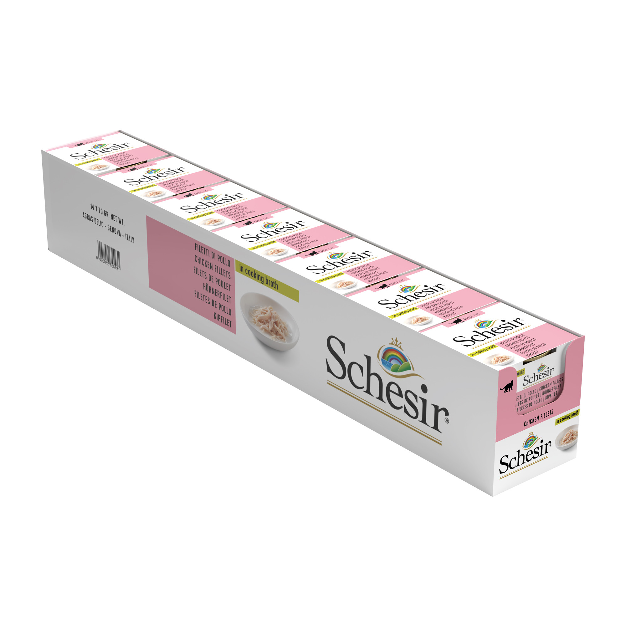 Schesir Kipfilet in Kippenbouillon