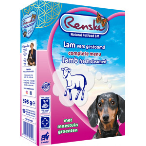 Renske frisk lam våd hundefoder (395 gr)