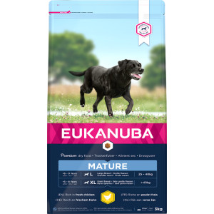 Eukanuba Mature Large Breed kylling hundefoder Brekz