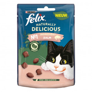Felix Naturally Delicious Rijk aan zalm kattensnoep
