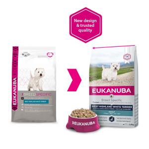 Eukanuba West Highland Whitye Terrier hondenvoer