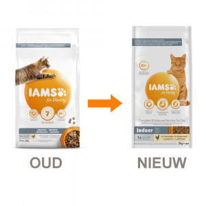 Iams For Vitality Adult Indoor Kattenvoer