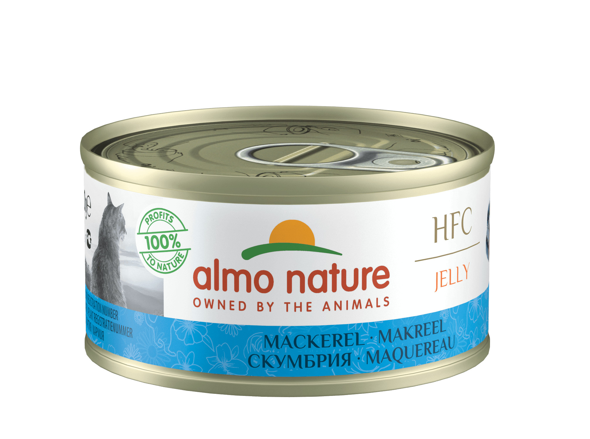 Almo Nature HFC Jelly makrel vådfoder til katte (70 g)