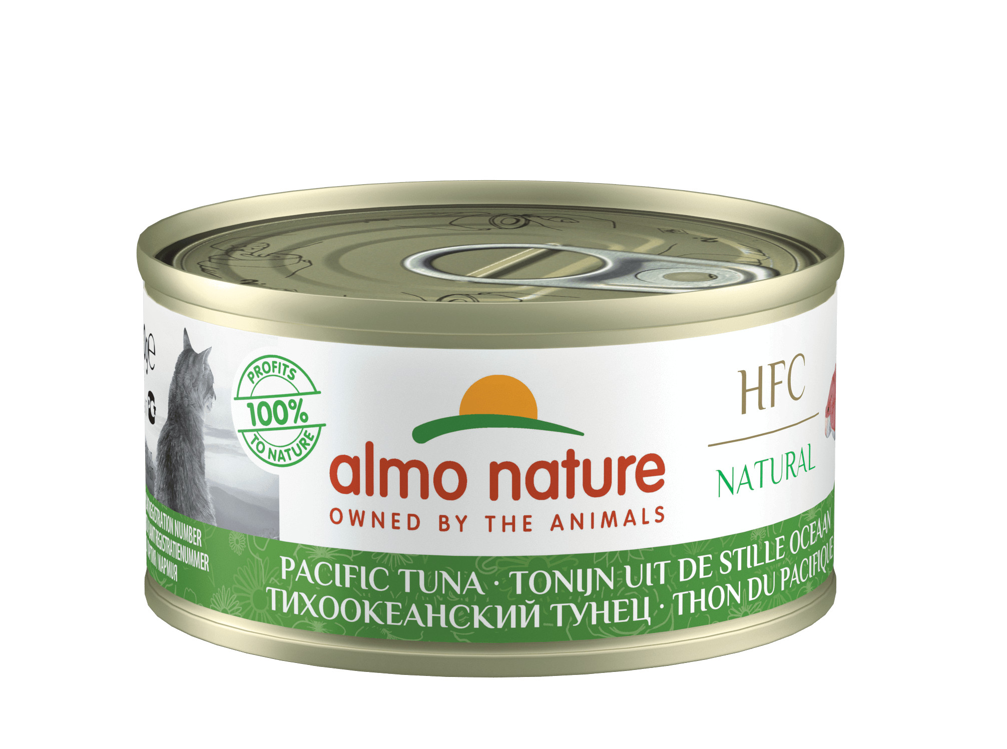 Almo Nature HFC Natural Pacific tun vådfoder til katte (70 g)