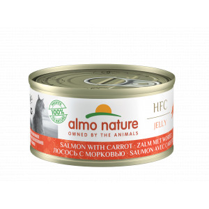 Almo Nature HFC Jelly laks med gulerødder kattefoder