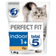 Perfect Fit Indoor 1+ med kylling kattefoder