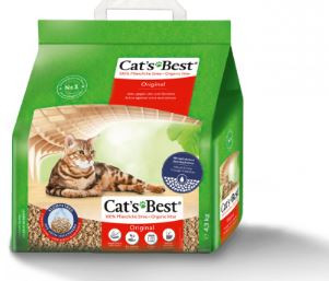 Cats Best Øko Plus kattegrus (4,3 kg)