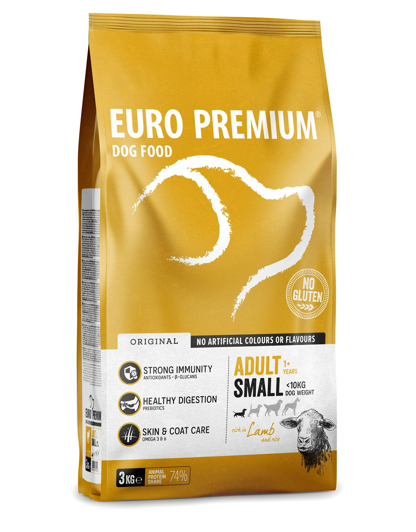 Euro Premium Adult Small w/Lamb & Rice hundefoder