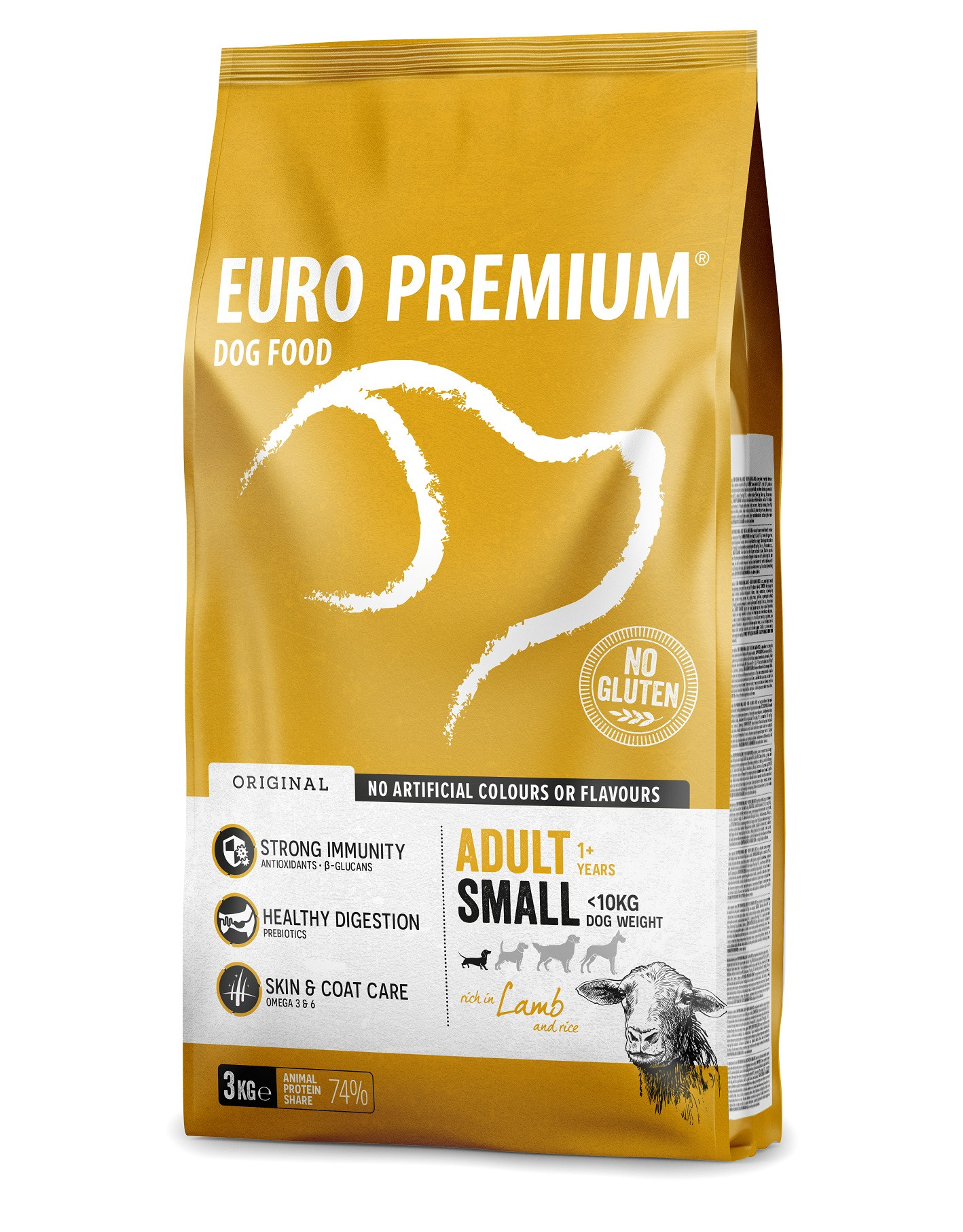 Euro Premium Adult Small w/Lamb & Rice hundefoder