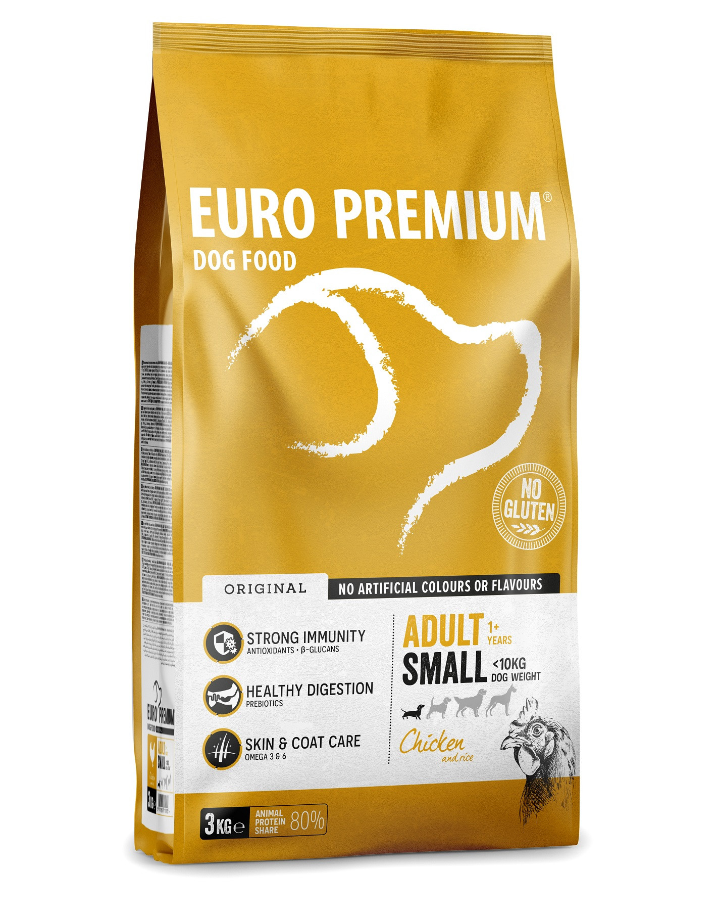 Euro Premium Adult Small Chicken & Rice hundefoder