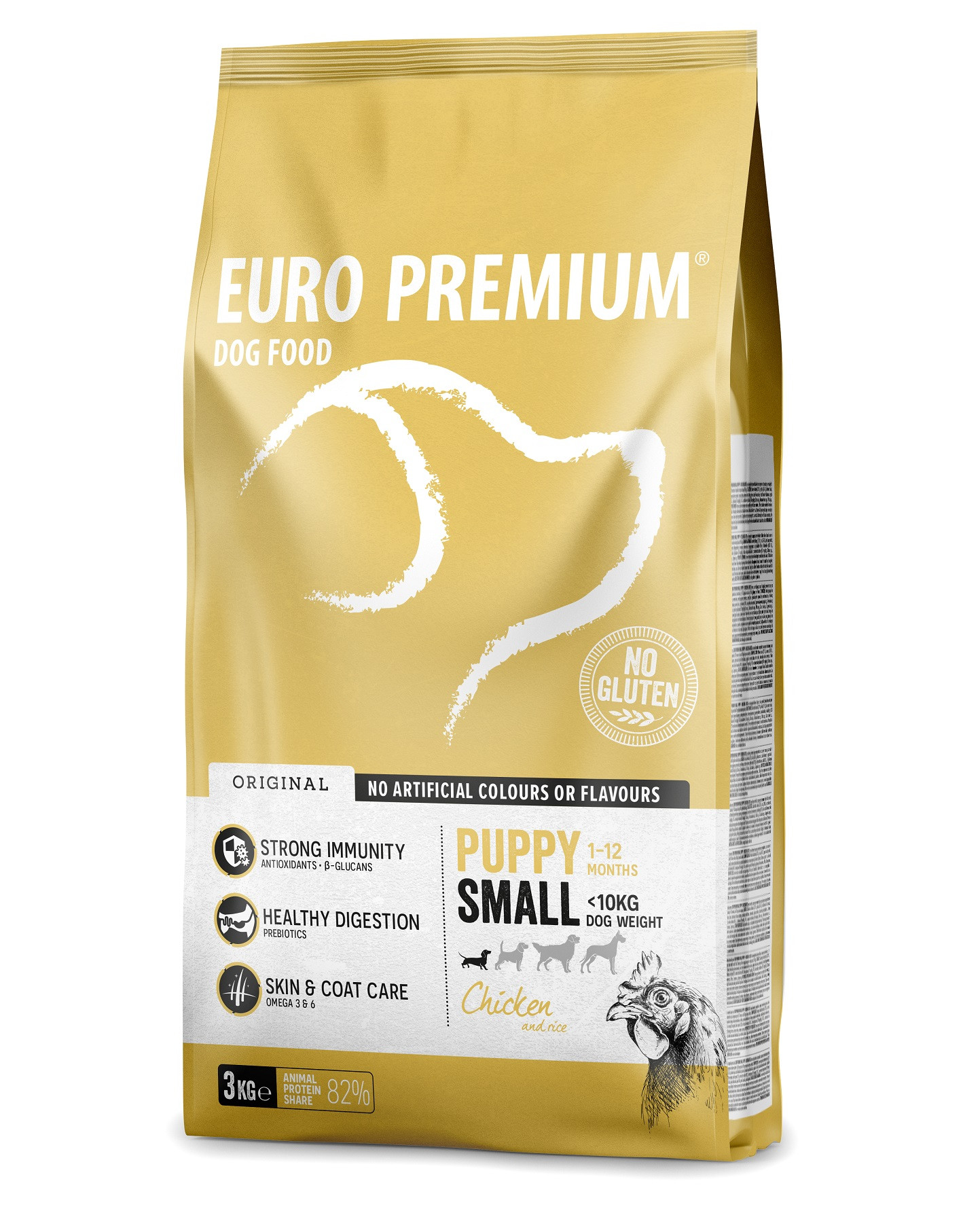 Euro Premium Puppy Small Chicken & Rice hundefoder