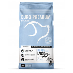 Euro Premium Puppy Large Chicken & Rice hundefoder