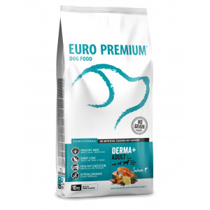 Euro Premium Grainfree Adult Derma+ Salmon & Potato hundefoder
