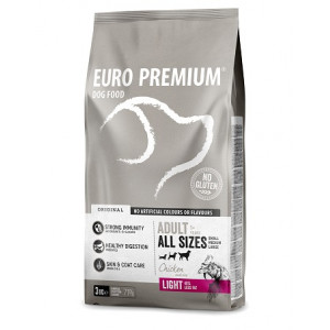 Euro Premium Adult Light chicken & rice hondenvoer