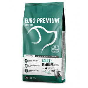 Euro Premium Adult Medium w/ Lamb & Rice hundefoder