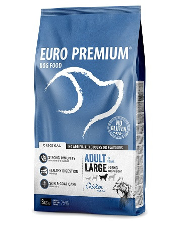 Euro Premium Adult Large Chicken & Rice hundefoder