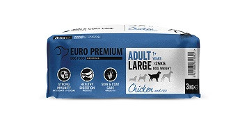 Euro Premium Adult Large Chicken & Rice hundefoder