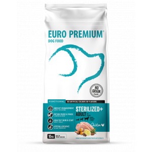 Euro Premium Grainfree Adult Sterilized+ Chicken & Potatoes hundefoder
