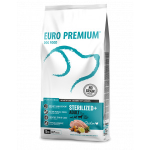 Euro Premium Grainfree Adult Sterilized+ Chicken & Potatoes hundefoder