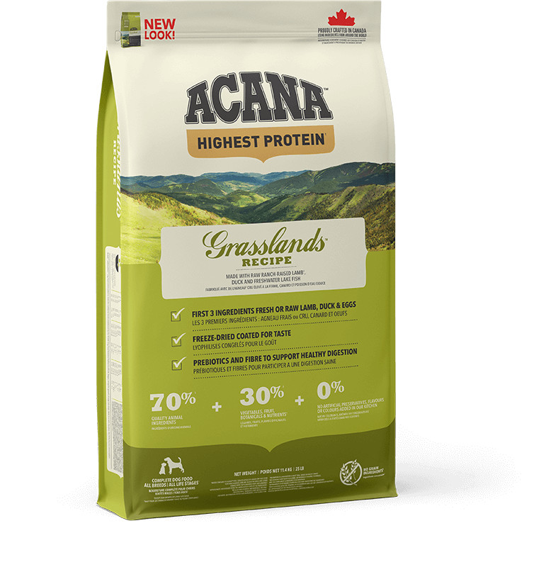 Acana Highest Protein Grasslands hundefoder