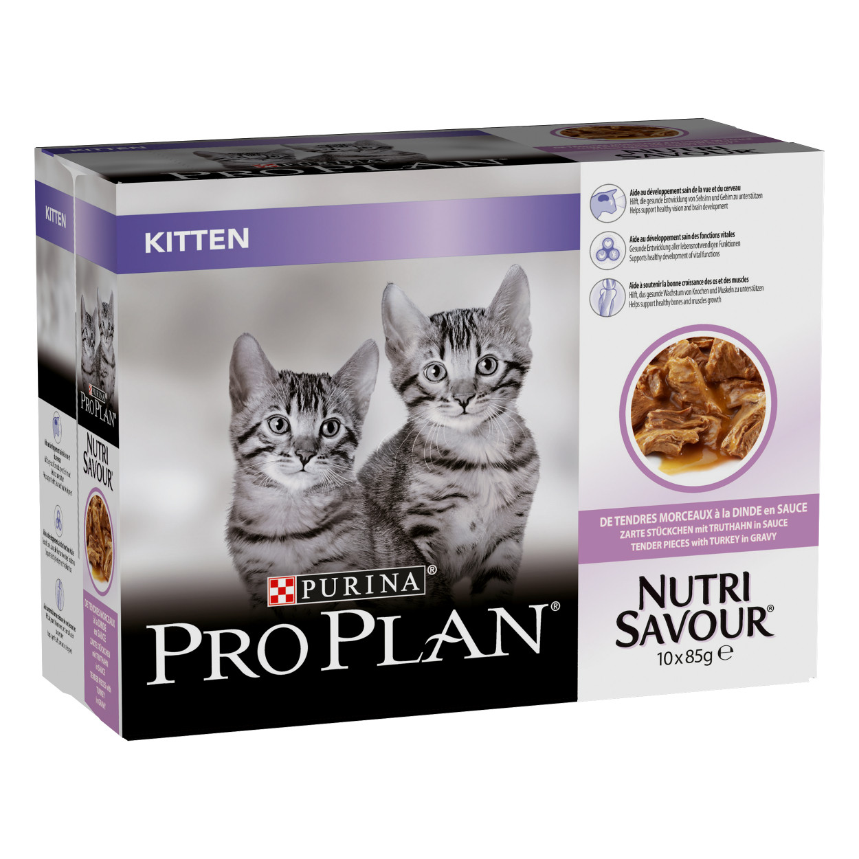 Pro Plan Kitten Healthy Start med kalkun vådfoder til killinger (85g)