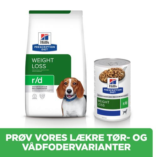 Hills Prescription R/D Weight Reduction hundefoder