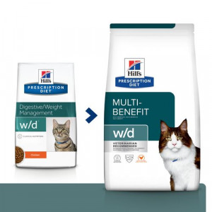 Hill’s Prescription W/D Digestive Weight Management kattefoder