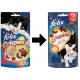 Felix Crispies Oksekød & Kylling kattesnacks