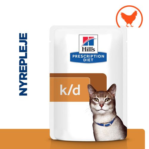 Skære af Perpetual Habubu Hill's Prescription Diet K/D Kidney Care vådfoder til katte