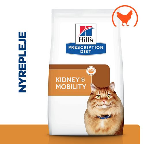 Hill's Prescription K/D+Mobility Kidney+Joint Care kattefoder