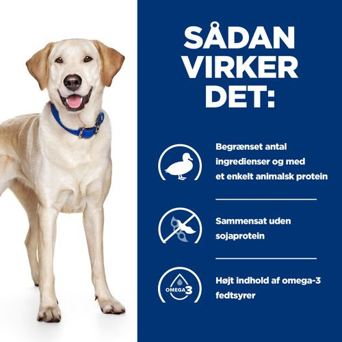 Hill's Prescription Diet D/D Food Sensitivities hundefoder med and & ris