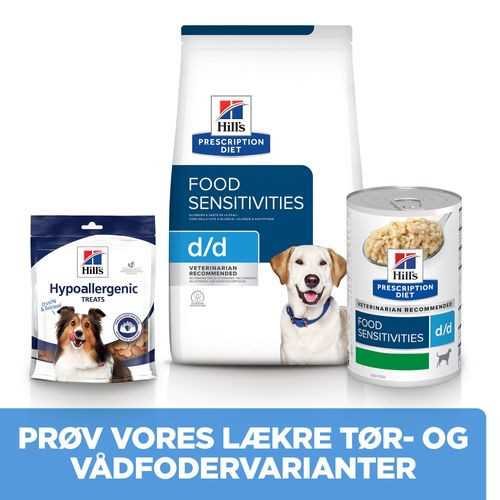 Hill's Prescription Diet D/D Food Sensitivities hundefoder med and & ris