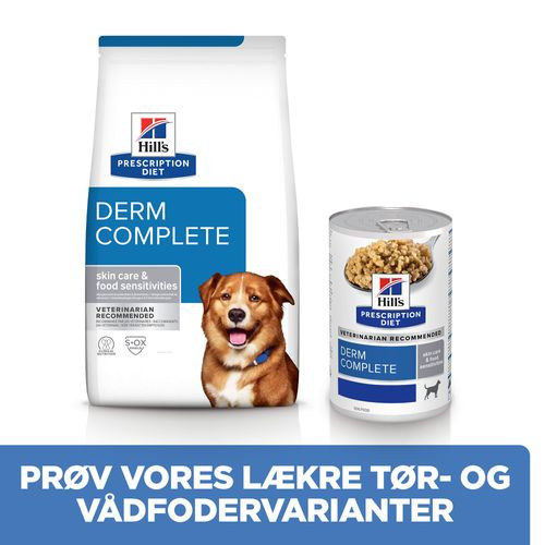 Hill's Prescription Diet Derm Complete hundefoder