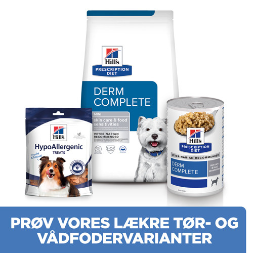 Hill's Prescription Diet Derm Complete Mini hundefoder