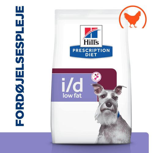 Hill's Prescription I/D (i/d) Low Fat Digestive Care hundefoder