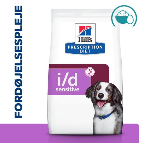Understrege Sømil kompensation Hills Prescription Diet I/D sensitive hundefoder billigt