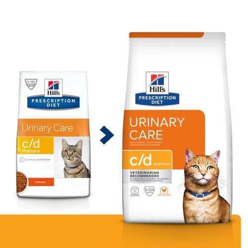 Hills Prescription C/D Urinary Care Multicare kylling kattefoder