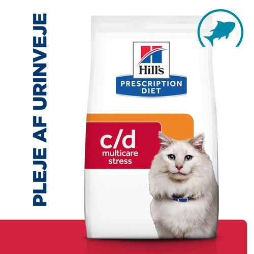 Hill's Prescription Diet C/D Multicare Stress Urinary Care kattefoder med havfisk