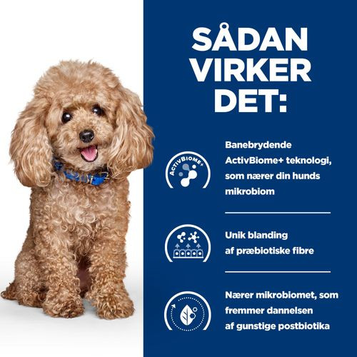 Hill’s Prescription Diet Gastrointestinal Biome Mini hundefoder med kylling